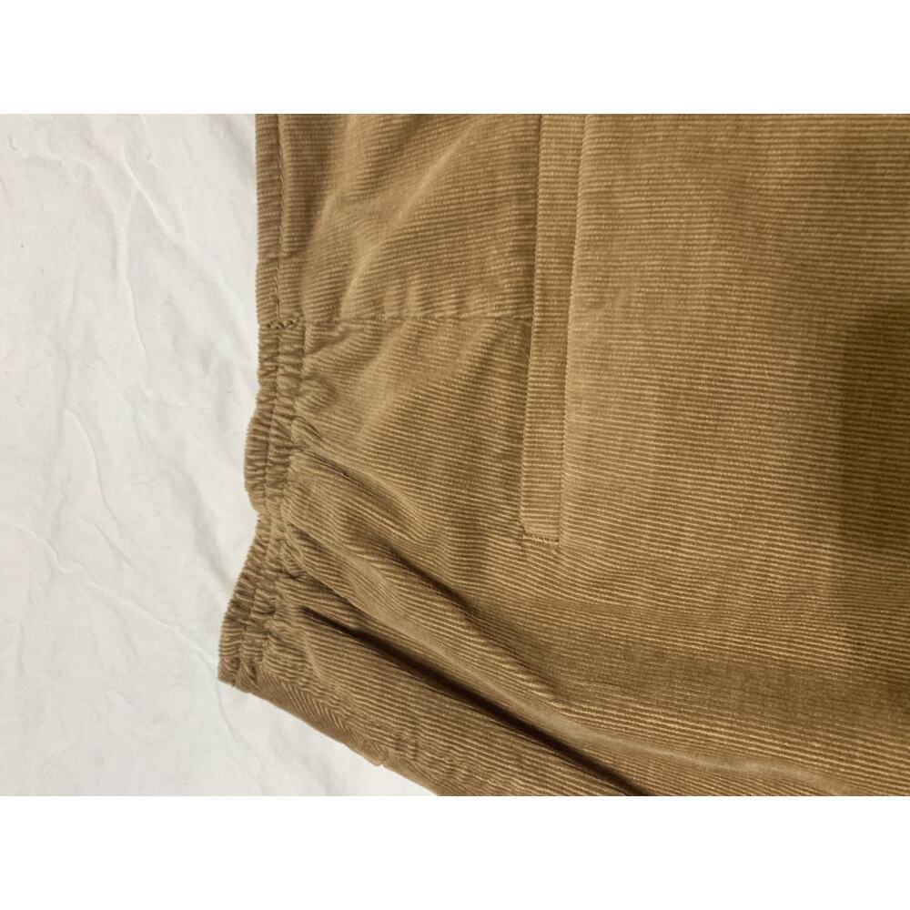 Talbots Woman Brown Corduroy Pencil Skirt Size 12 Elastic in Waist Work Career - Picture 8 of 9